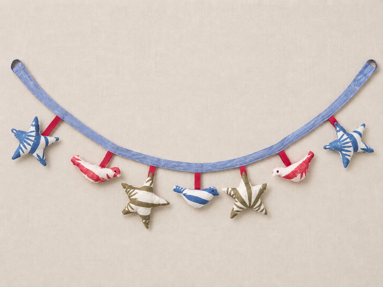 Explorer Garland - Stars & Bird Mix