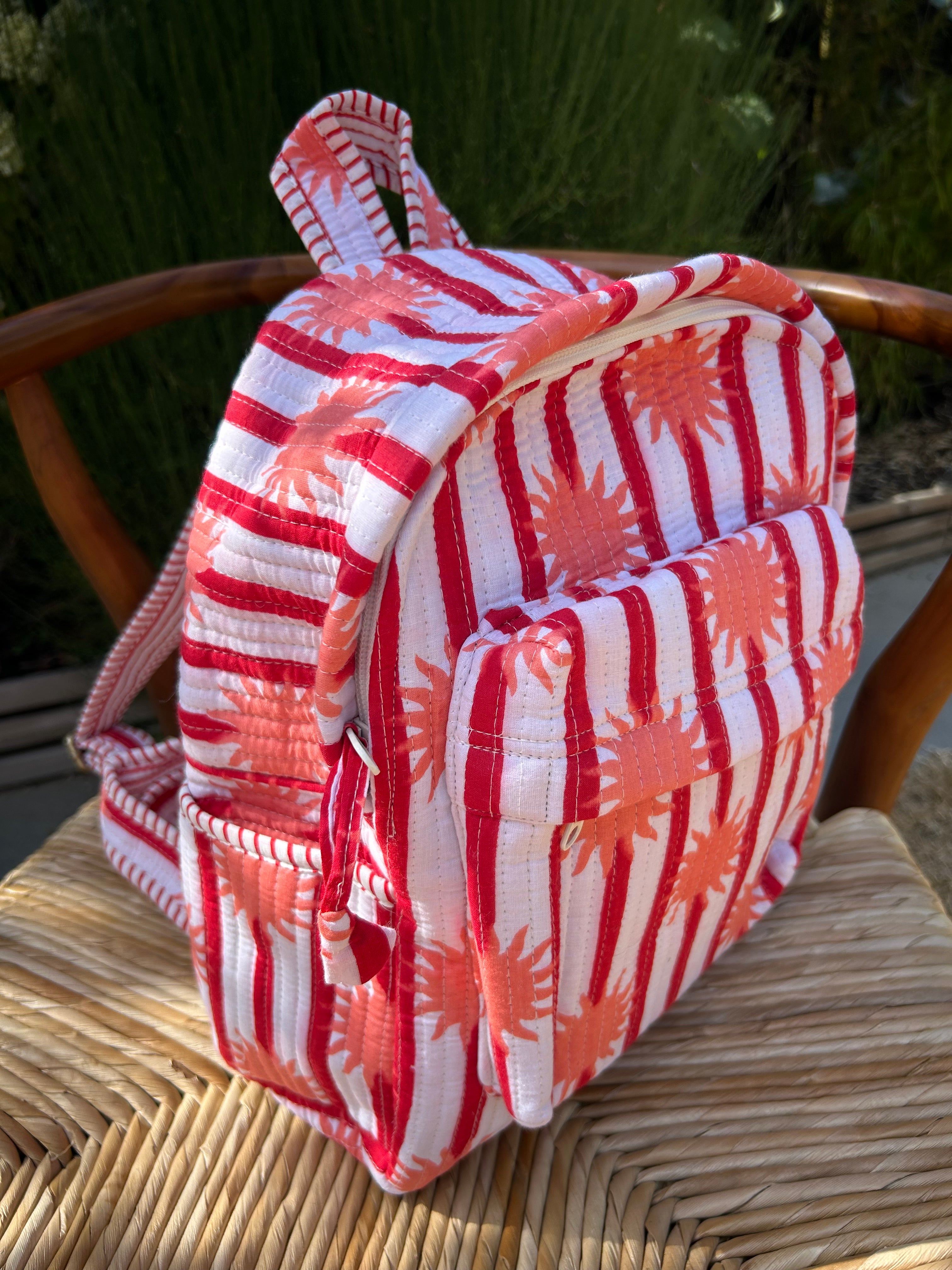 Explorer Backpack - Sundial Red