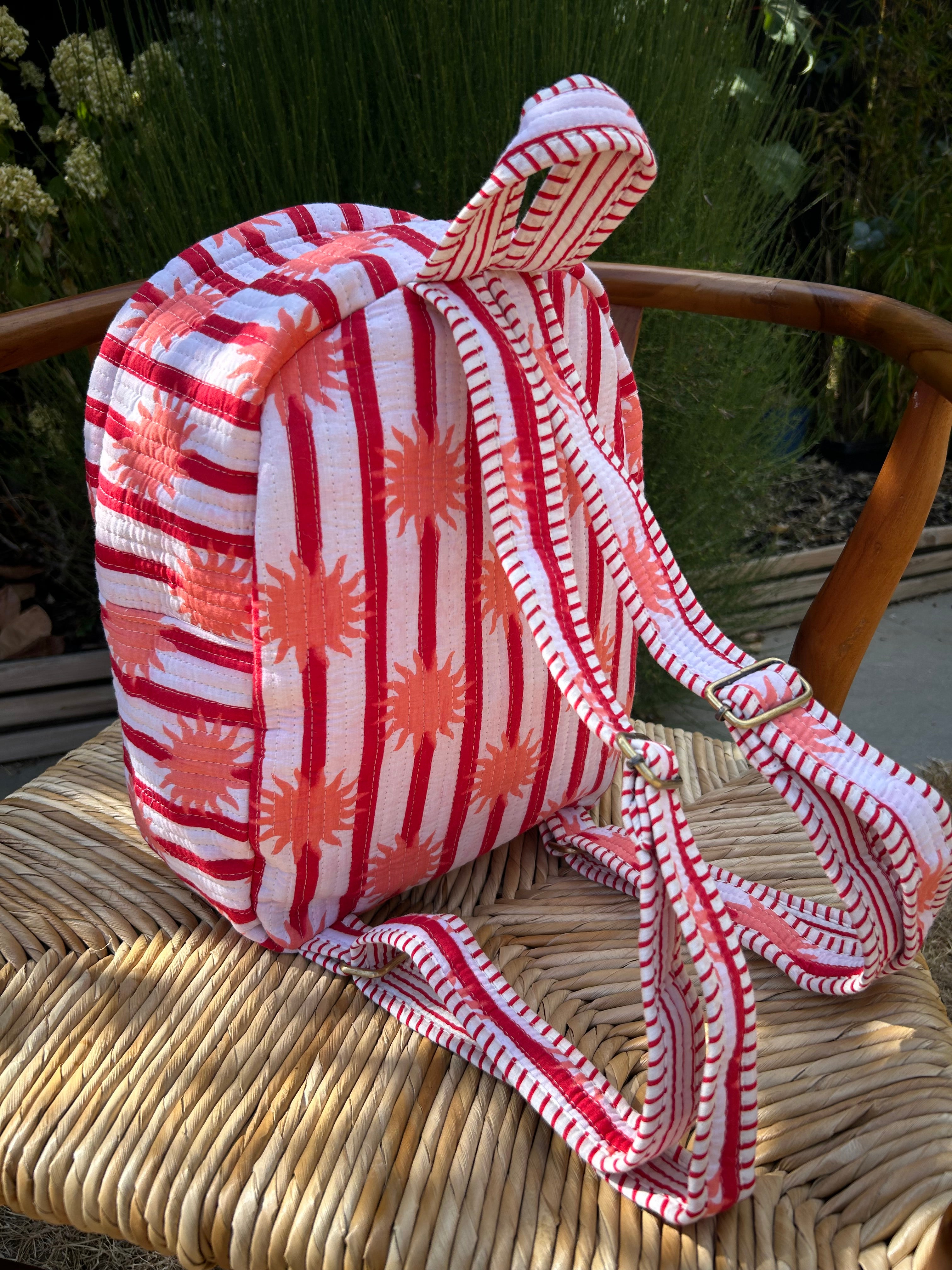 Explorer Backpack - Sundial Red