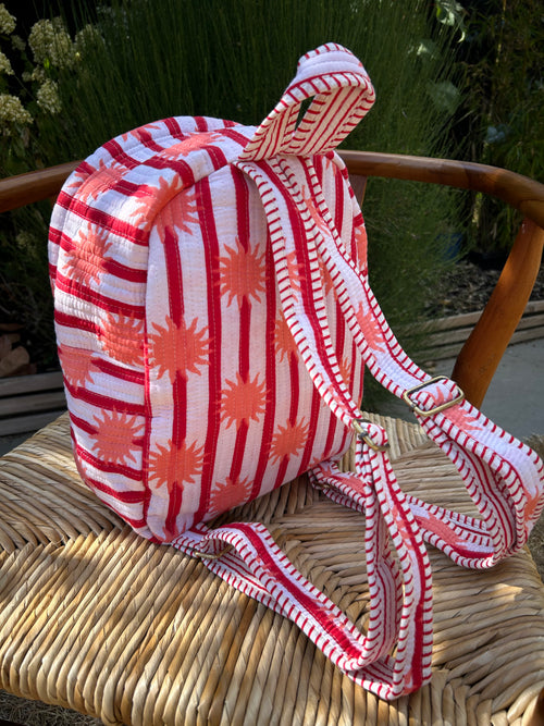 Explorer Backpack - Sundial Red